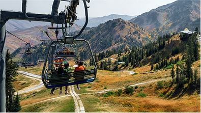 Scenic lift ride